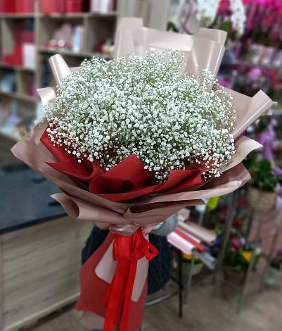 Букет цветов из: Гипсофила в Заболотовке