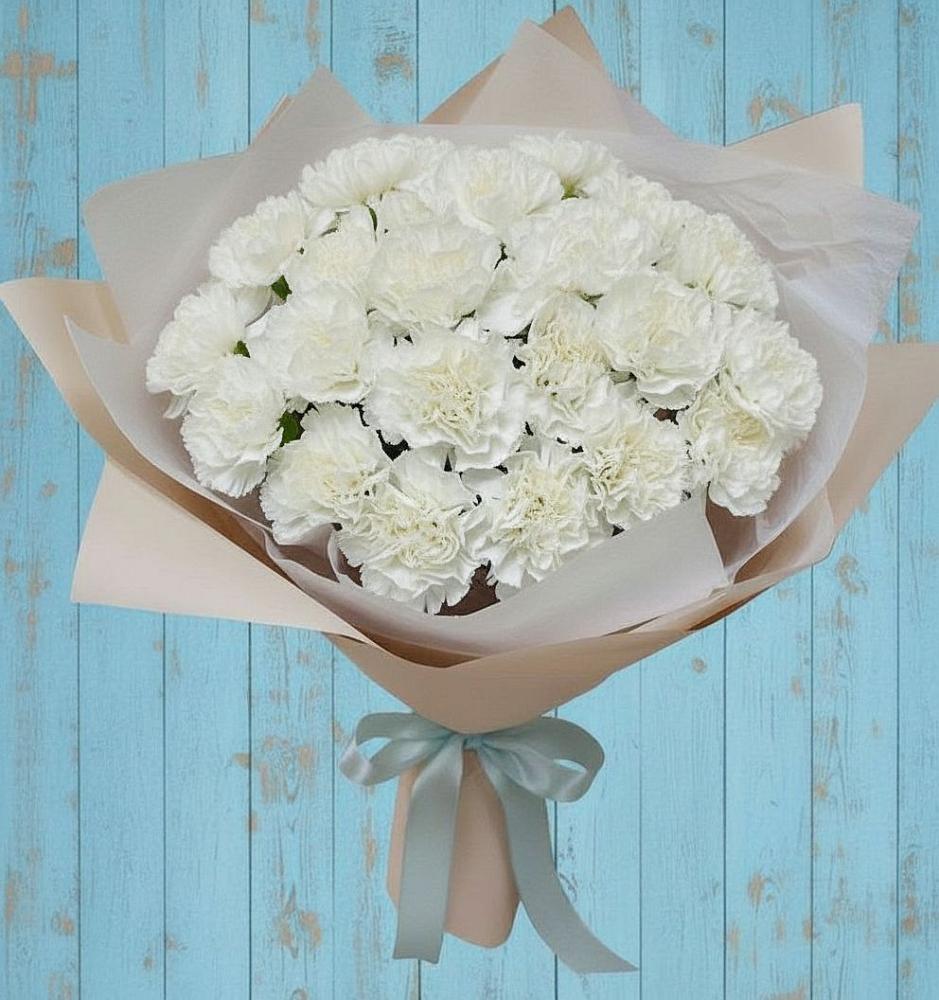 Букет цветов из: Гвоздики в Заболотовке