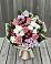 Букет цветов из: Альстромерии, Гвоздики, Розы и Хризантемы в Заболотовке