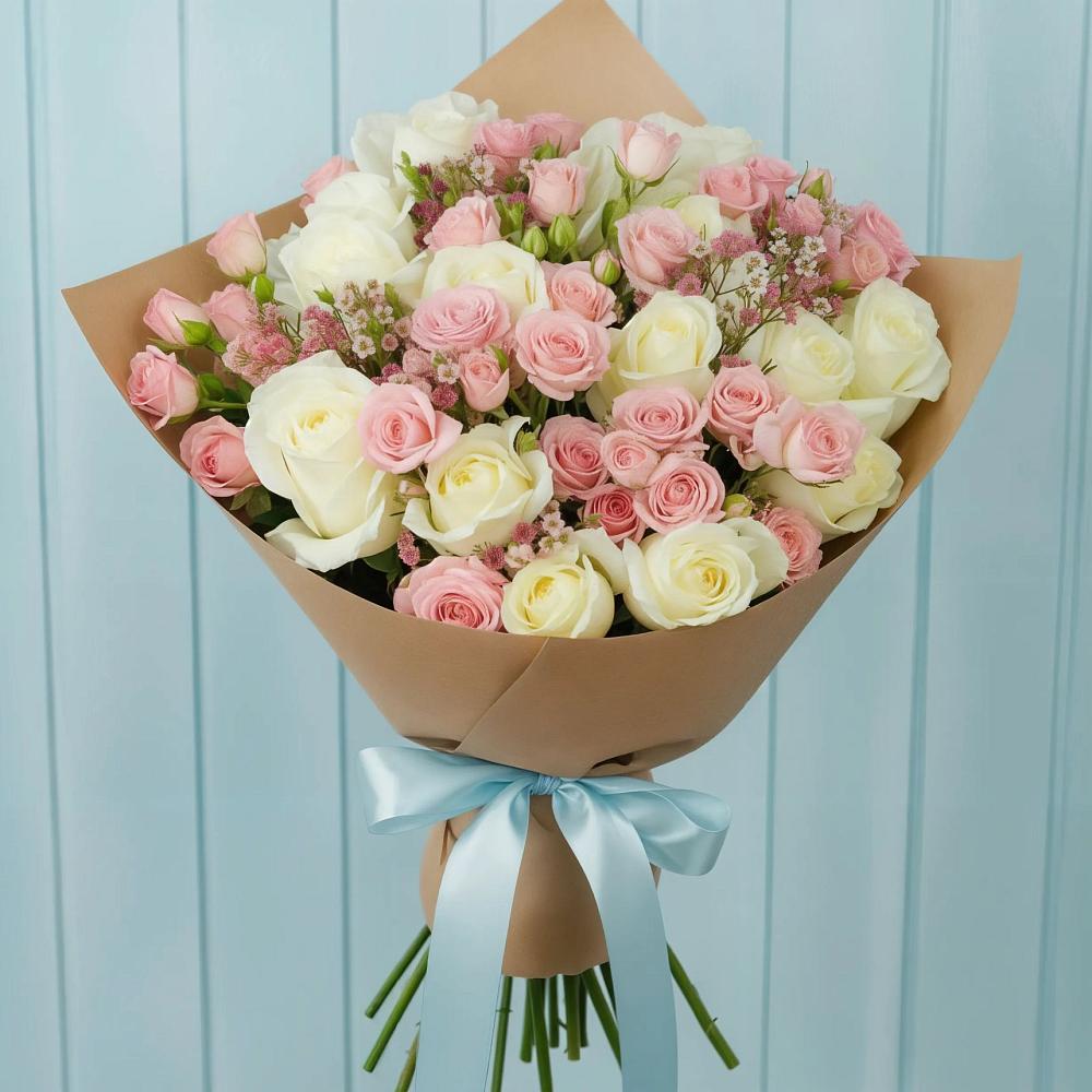 Букет цветов из: Розы в Заболотовке