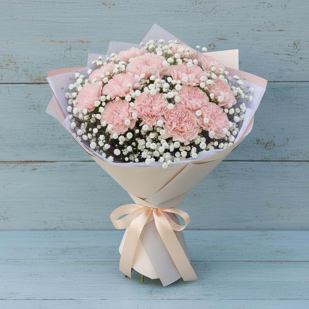 Букет цветов из: Гвоздики в Заболотовке