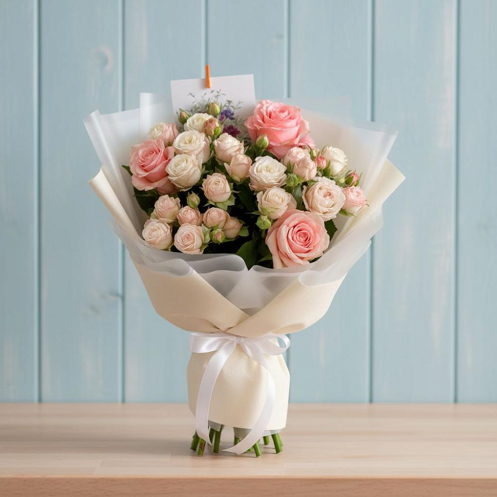 Букет цветов из: Розы в Заболотовке