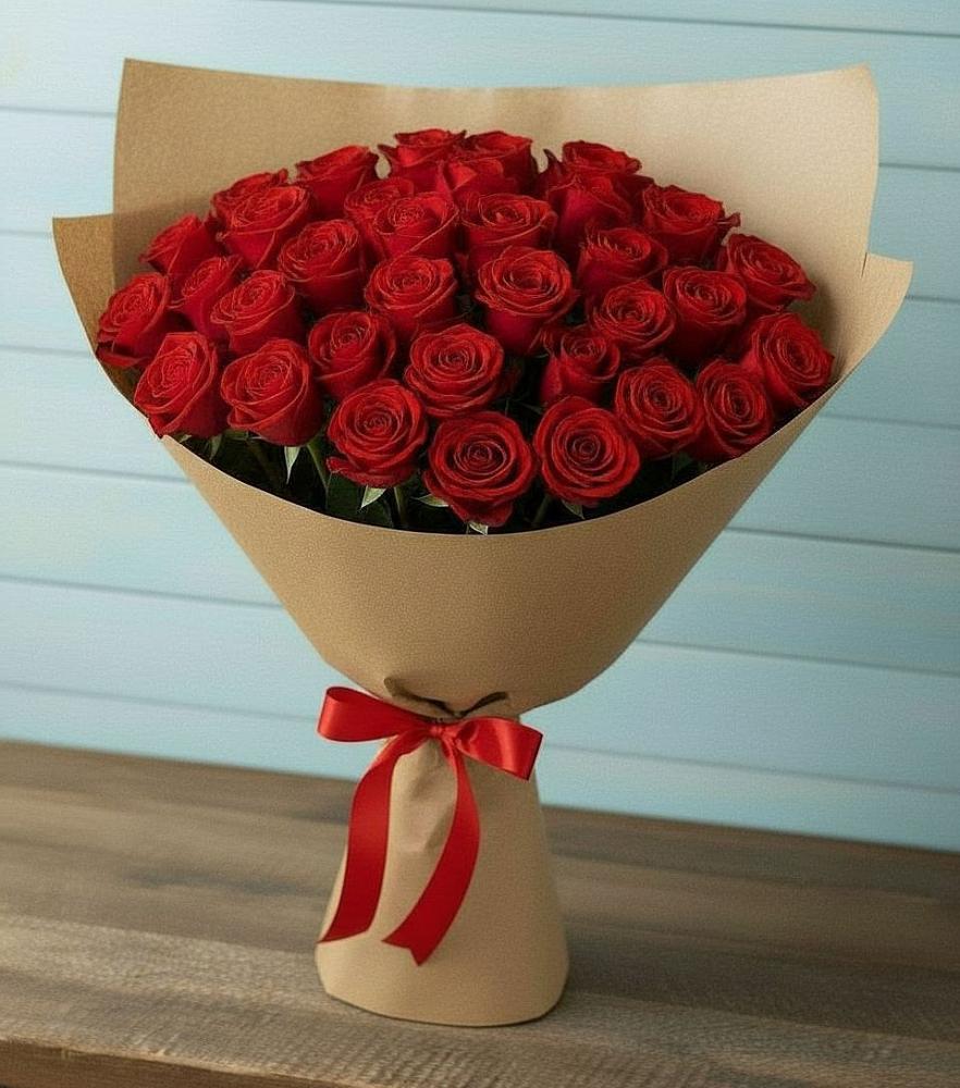 Букет Красные розы Милано в Заболотовке