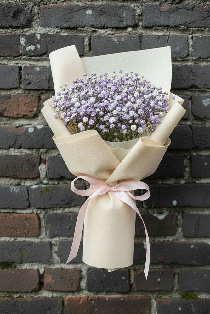 Букет цветов из: Гипсофила в Заболотовке