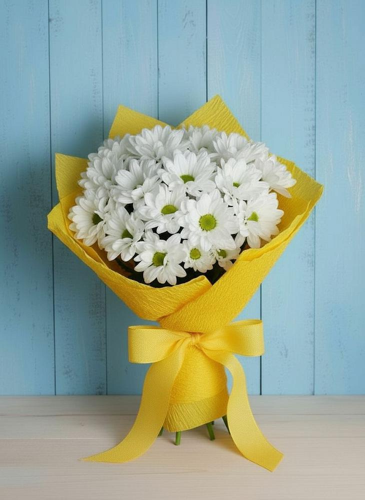 Букет цветов из: Хризантемы в Заболотовке