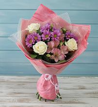 Букет цветов из:  Герберы #REPLACE_PRED# Заболотовке