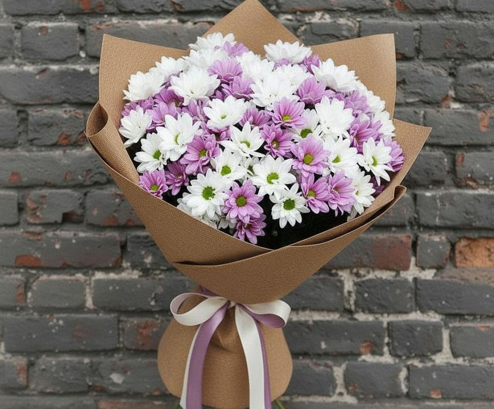 Букет цветов из: Хризантемы в Заболотовке