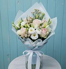 Букет цветов из:  Розы и Лизиантусы #REPLACE_PRED# Заболотовке