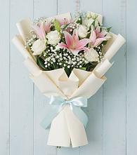 Букет цветов из:  Лилии #REPLACE_PRED# Заболотовке