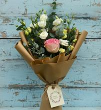 Букет цветов из:  Розы и Лизиантусы #REPLACE_PRED# Заболотовке